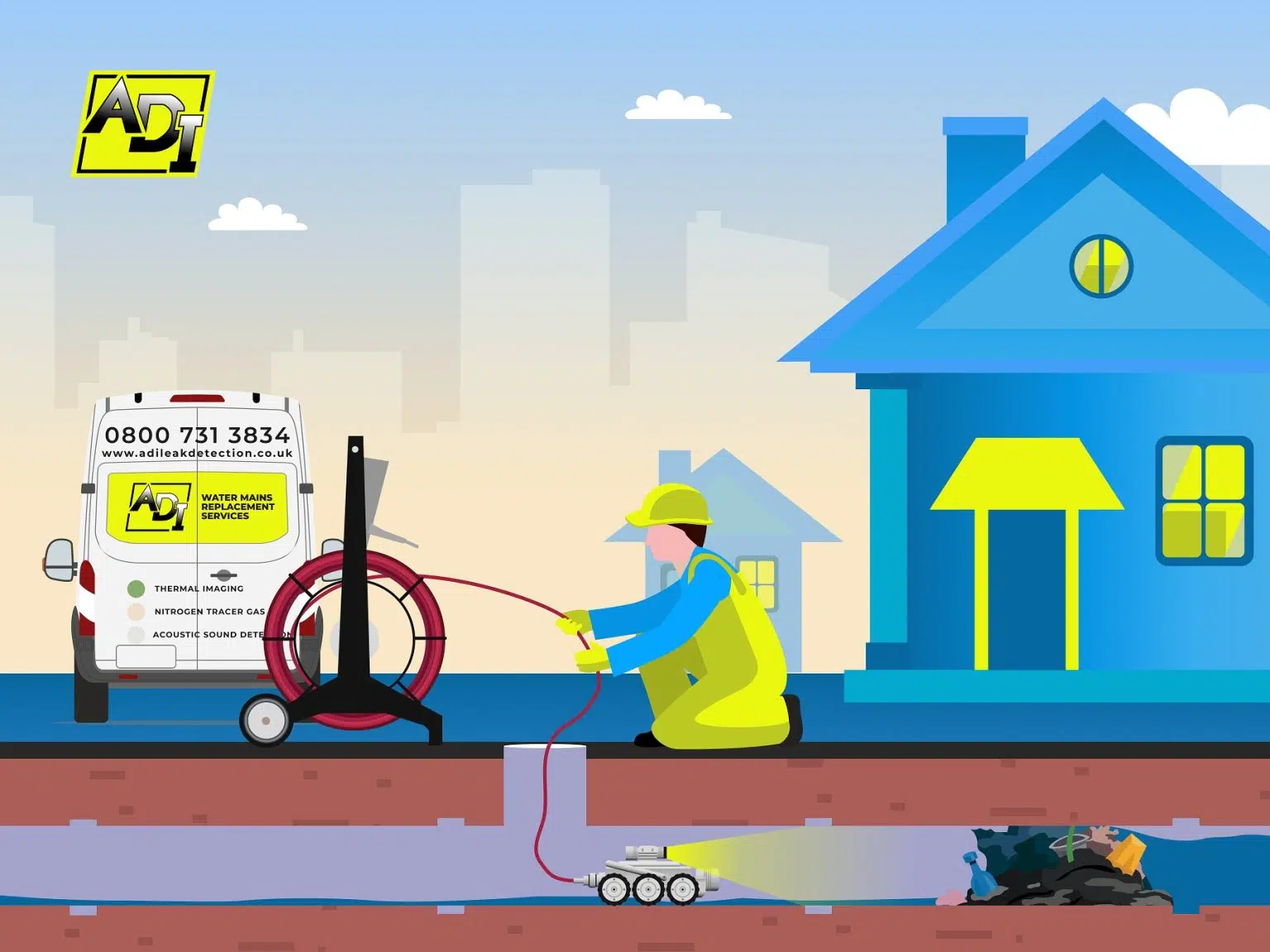 Drainage CCTV Surveys & Investigations Brighton